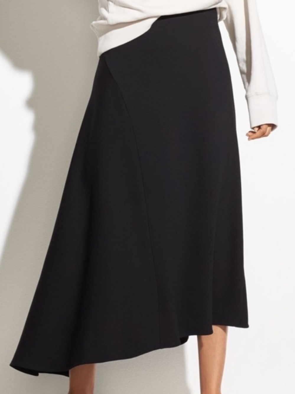 Vince Black a line skirt